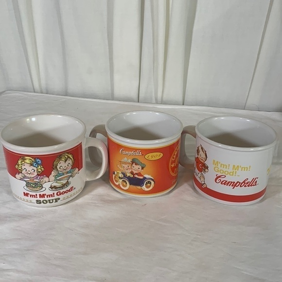 Vintage Campbell’s Soup Kids Cup/Mug, set of three - Picture 1 of 9